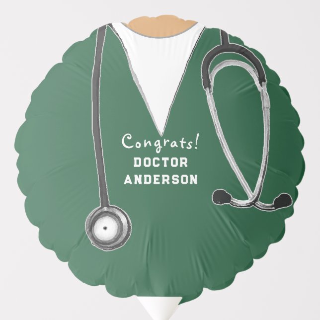 Medical Doctor Graduation Balloon (Front)