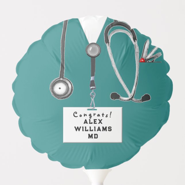 Medical Doctor Graduation Balloon (Front)