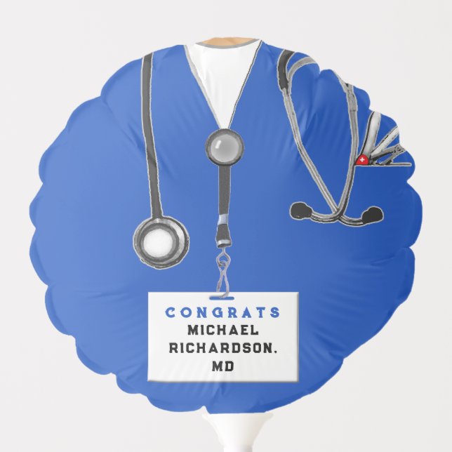 Medical Doctor Graduation Balloon (Front)