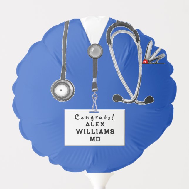 Medical Doctor Graduation Balloon (Front)
