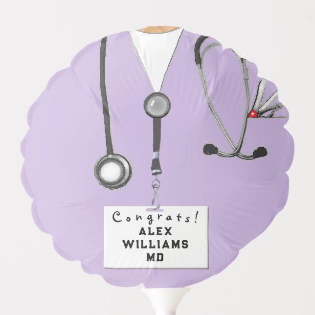 Medical Doctor Graduation Balloon (Front)