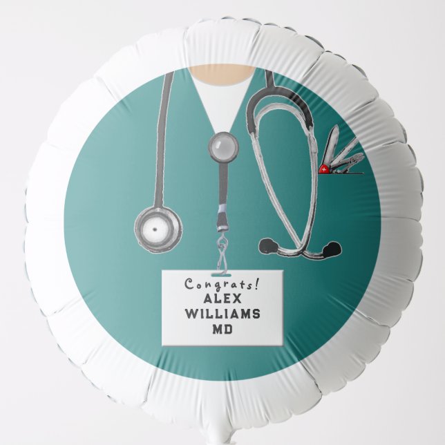 Medical Doctor Graduation Balloon (Front)