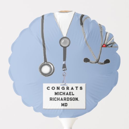Medical Doctor Graduation Balloon