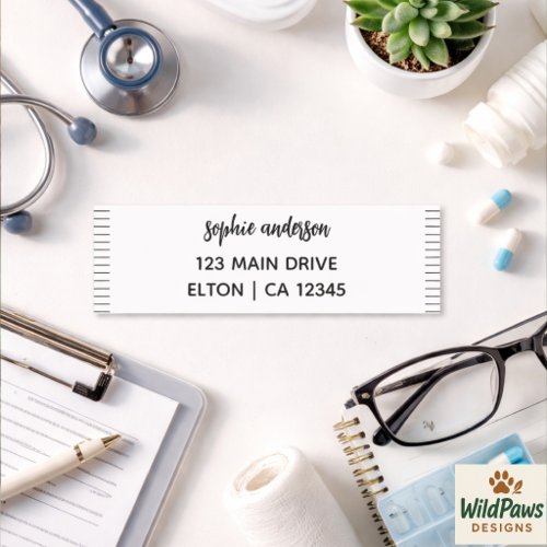 Medical Doctor Health Professional Personalized Self-inking Stamp