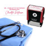 Medical Doctor Health Professional Signature Name Self-inking Stamp