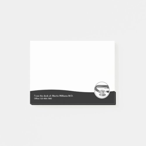 Medical Doctor Healthcare Office Sticky Notepads