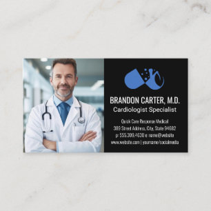 Medical Doctor Hospital Workers Business Card