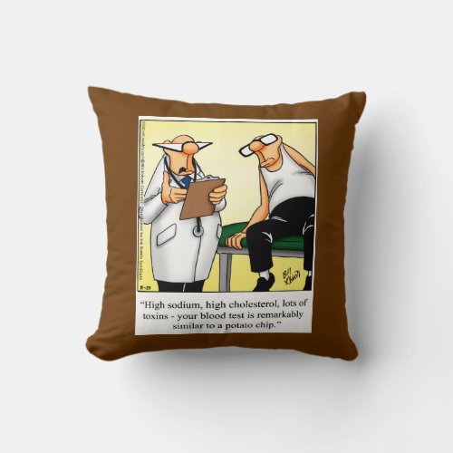 MedicalDoctor Humor Pillow Gift