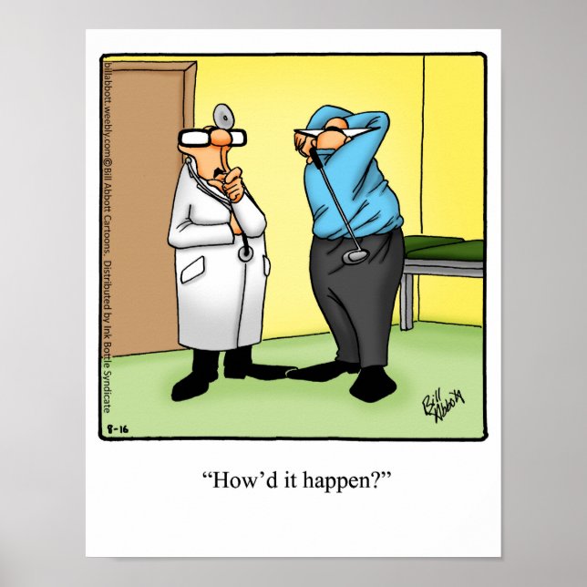 Medical/Doctor Humor Poster Gift (Front)