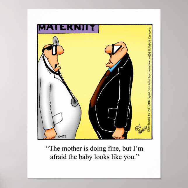 Medical/Doctor Humor Poster Gift (Front)