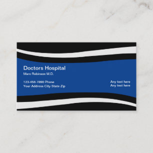 Medical Doctor Modern Business Card