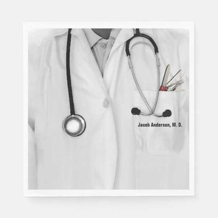 Medical Doctor Napkins Zazzle