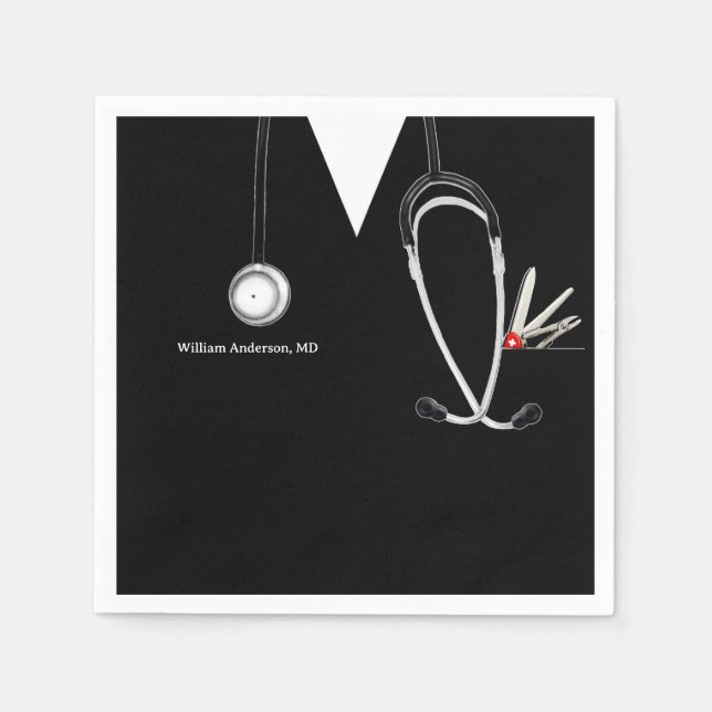 Medical Doctor Napkins (Front)