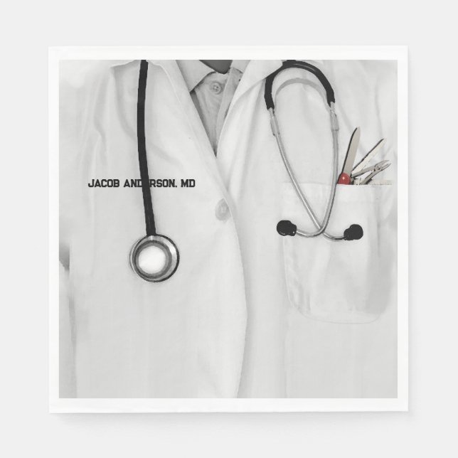 Medical Doctor Napkins (Front)
