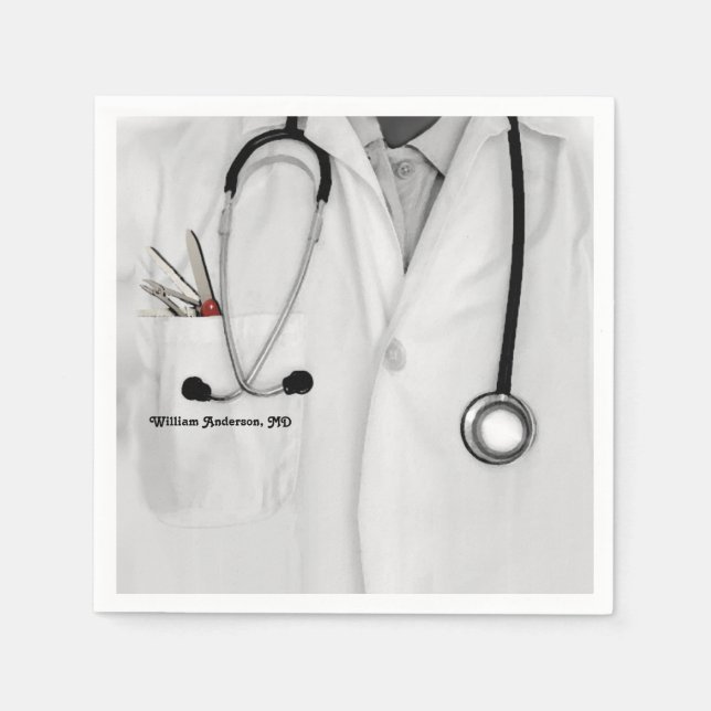 Medical Doctor Napkins (Front)