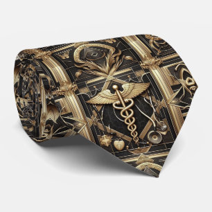 Medical Doctor Neck Tie   Health Professional Tie