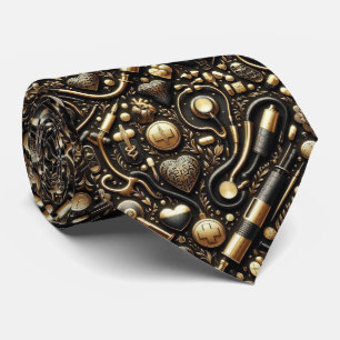Medical Doctor Neck Tie   Health Professional Tie