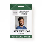 Medical Doctor Nurse Aged Care Security Photo ID
