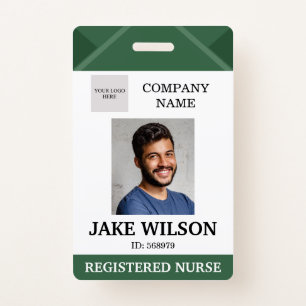 Medical Doctor Nurse Aged Care Security Photo ID Badge
