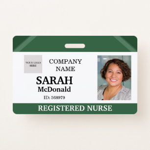 Medical Doctor Nurse Aged Care Security Photo ID Badge