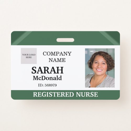 Medical Doctor Nurse Aged Care Security Photo ID Badge