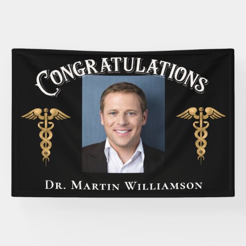 Medical Doctor Nurse Dentist Photo Graduation Banner