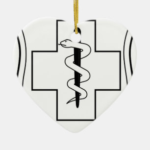 medical doctor nurse medic office Destiny'S Gifts Ceramic Ornament