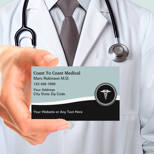 Medical Doctor Office Business Cards