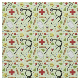 Medical Doctor or Nurse Fabric