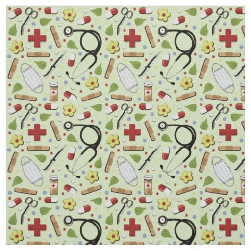 Medical Doctor or Nurse Fabric