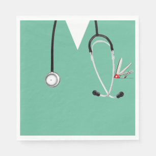 Medical Doctor Party Napkins