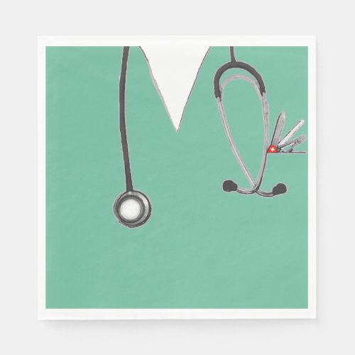 Medical Doctor Party Napkins