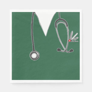 Medical Doctor Party Napkins