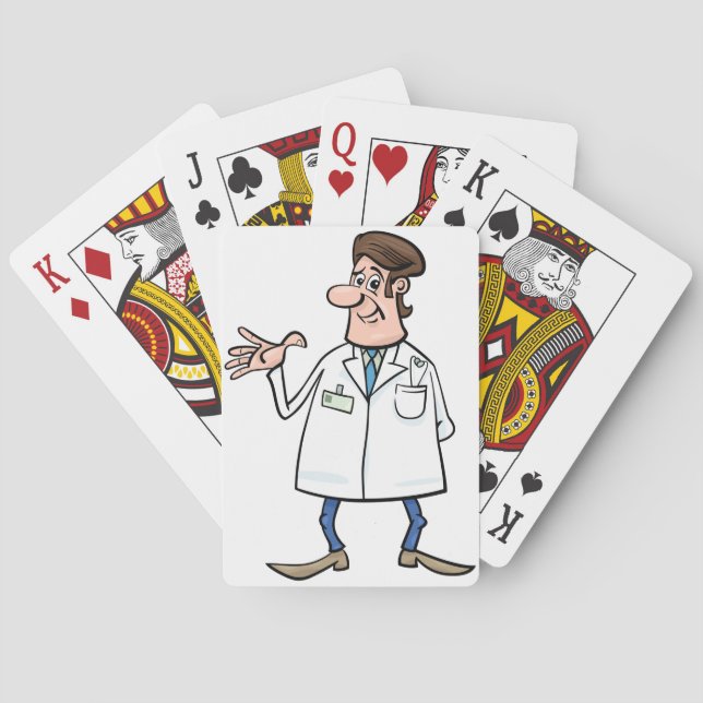 Medical Doctor Poker Cards (Back)