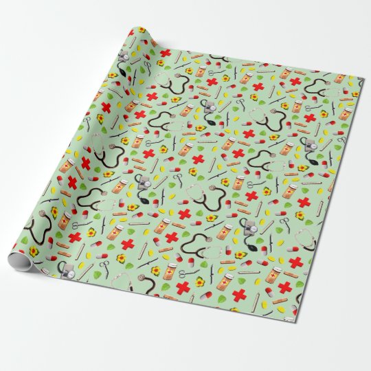 Medical Doctor Wrapping Paper
