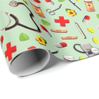 Medical Doctor Wrapping Paper