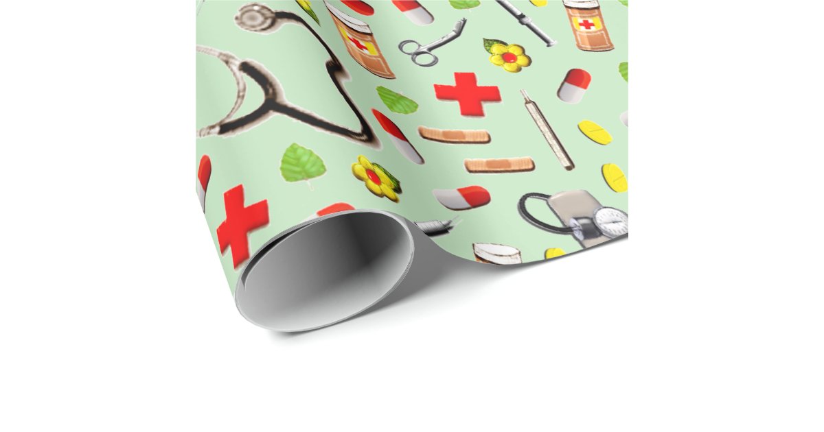 Medical Doctor Wrapping Paper Zazzle