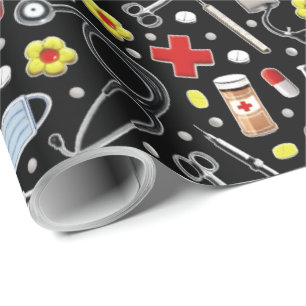 Medical Doctor Wrapping Paper