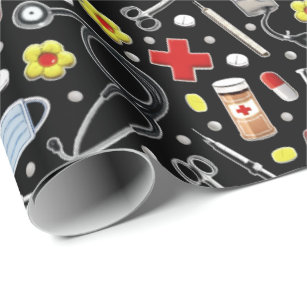 Medical Doctor Wrapping Paper