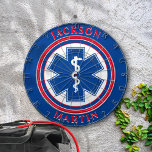 Medical Emblem Dartboard<br><div class="desc">The Medical Emblem Dart board is a great way to show your support and have fun doing it. Customize to match your style using the Edit Design button.</div>