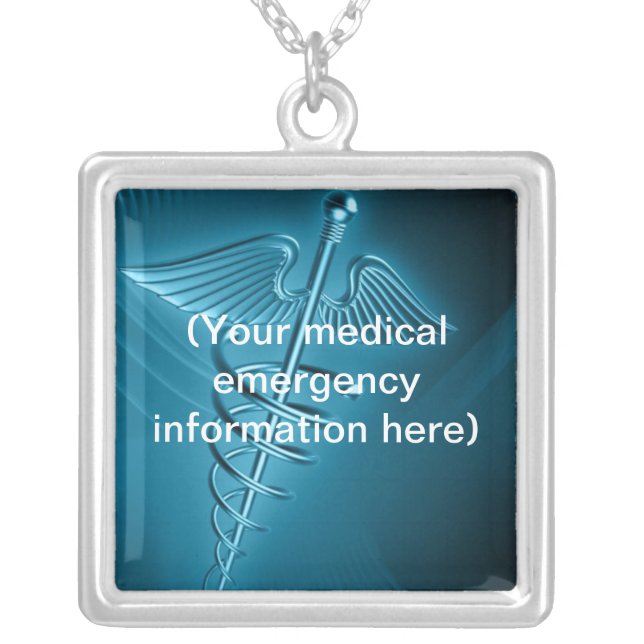 Medical Emergency Necklace (Front)