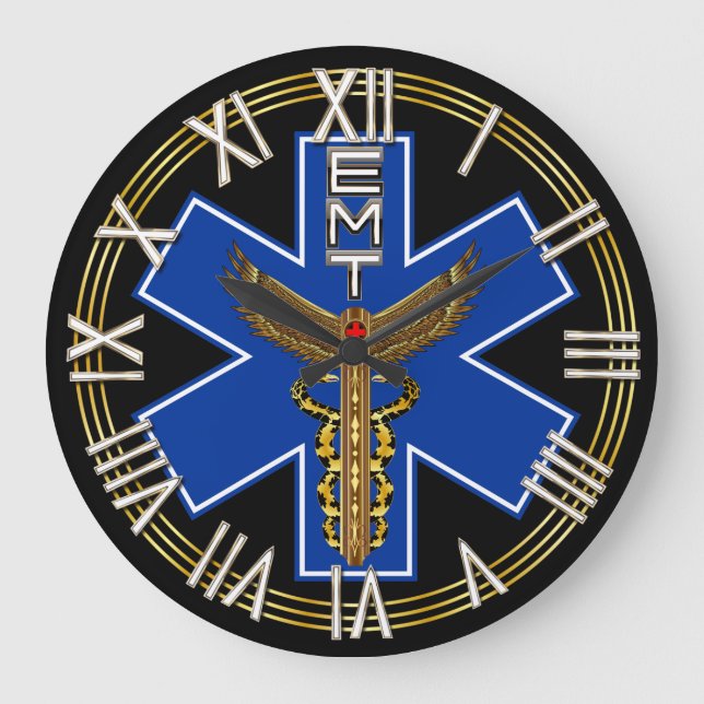 Medical EMT Universal Large Clock (Front)