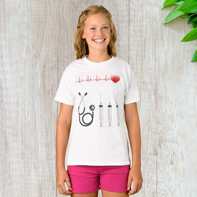 Medical Equipment Heartbeat Healthcare T-Shirt (Creator Uploaded)