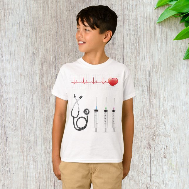 Medical Equipment Heartbeat Healthcare T-Shirt (Creator Uploaded)