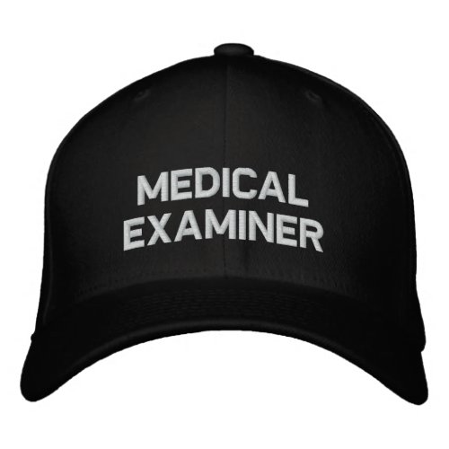 Medical Examiner Embroidered Baseball Cap