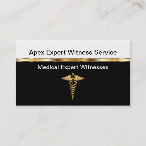 Medical Expert Witness Business Cards