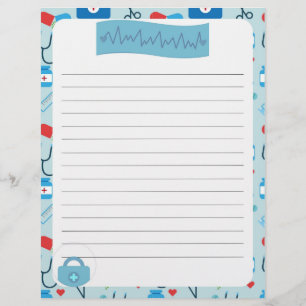 Medical Field Stationery Paper-Letterhead Style