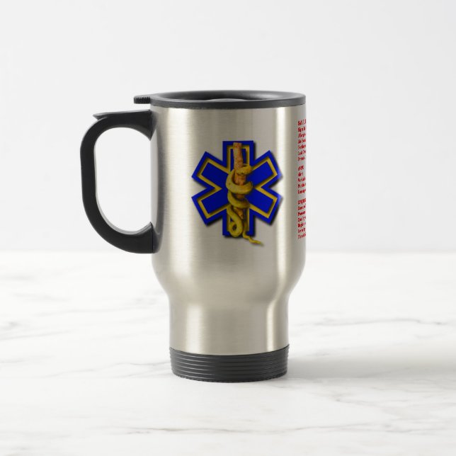 Medical First Responder's Training Mug (Left)