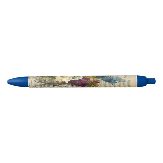 medical floral brain anatomy poster pen (Front)