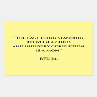 Medical Freedom, Anti-Vax, Ex-Vax, RFK Jr. Rectangular Sticker